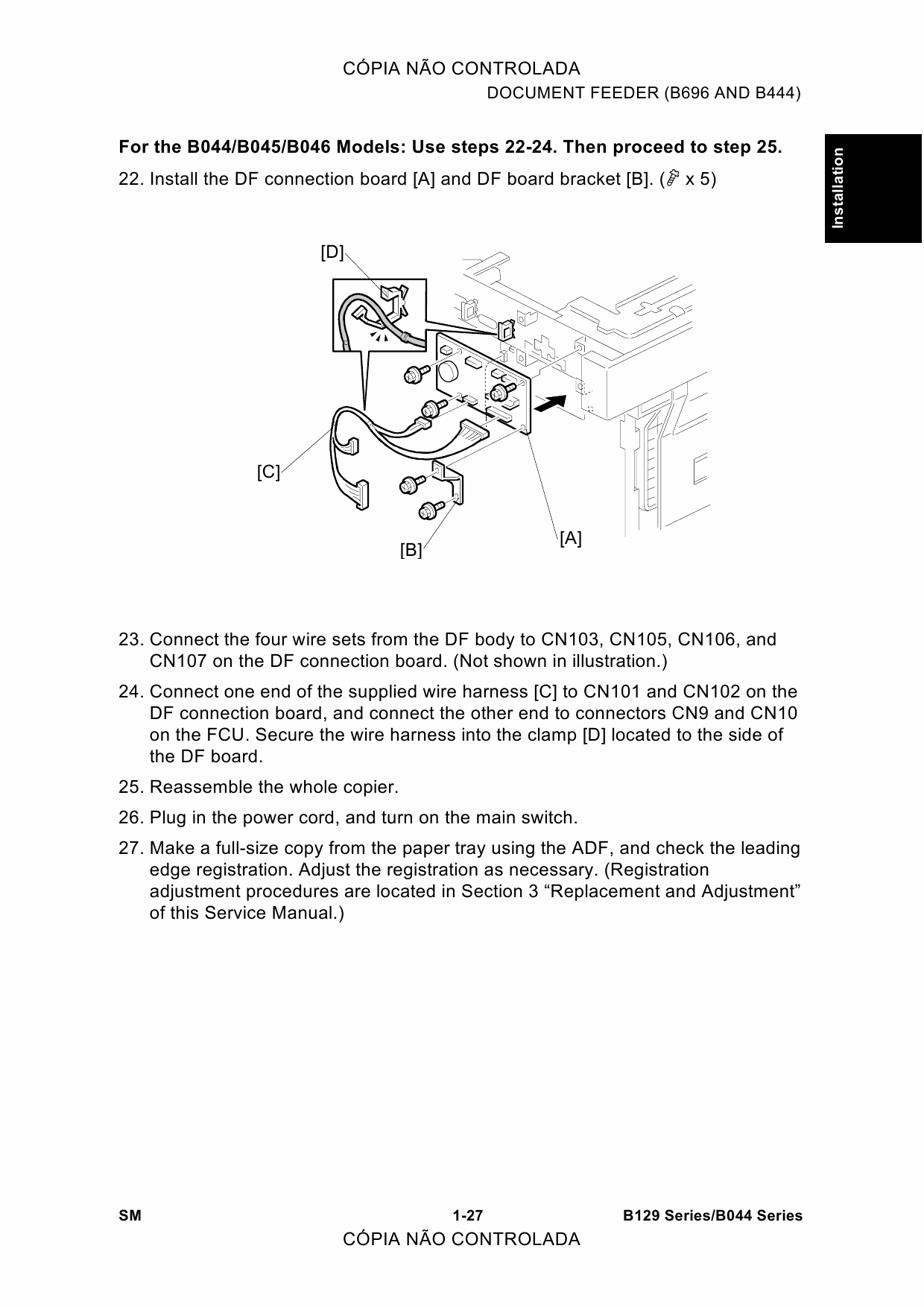 RICOH Aficio 120 1013 1013f 1515 1515F 1515MF B129 B130 B168 B169 B044 B045 B046 Service Manual-2